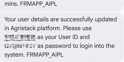 user id and password